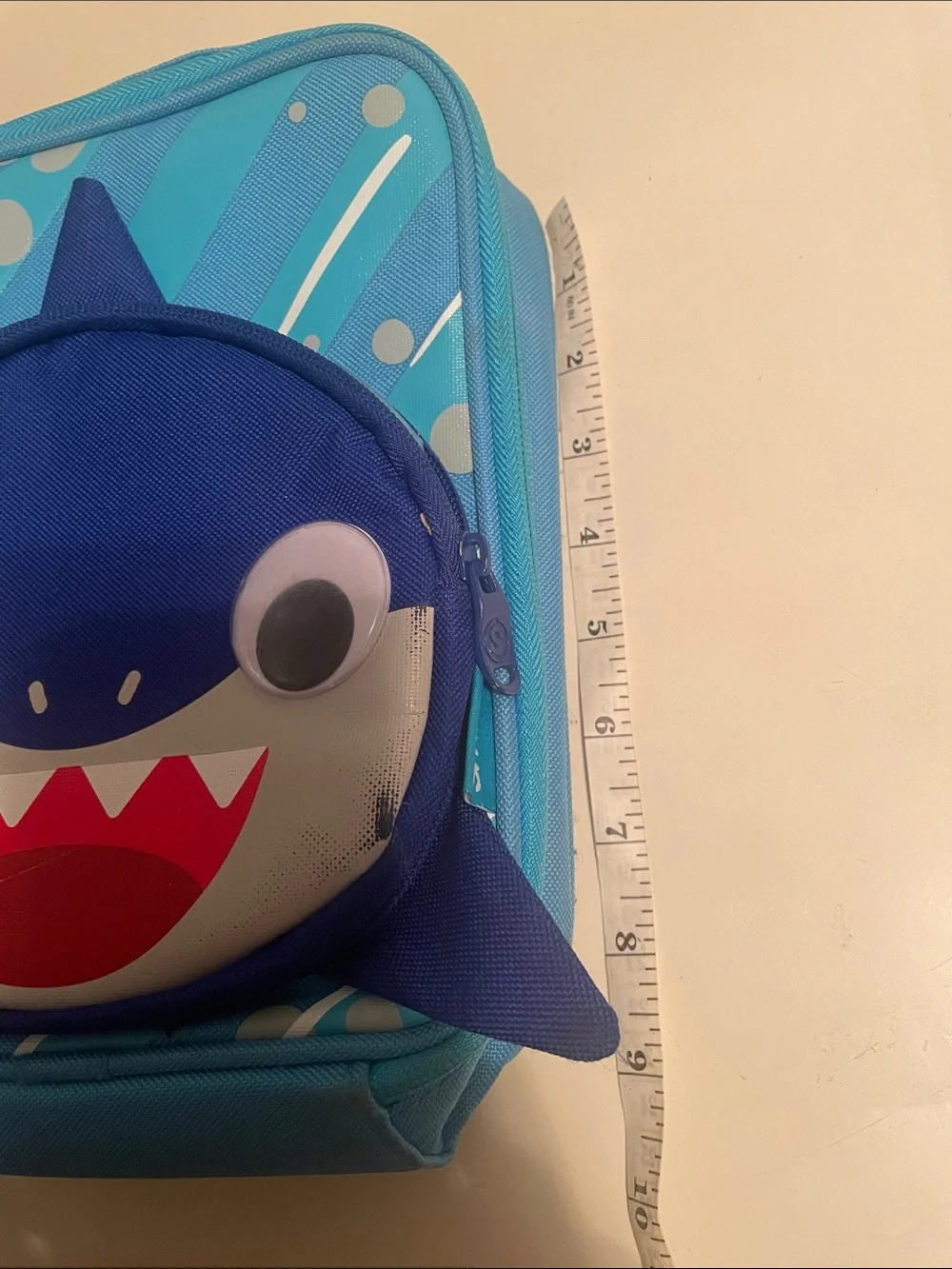 Smash Kids Blue Shark insulated Lunch Bag - Cute Shark Design